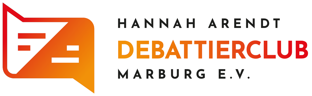Hannah Arendt Debattierclub Marburg e.V. LOGO